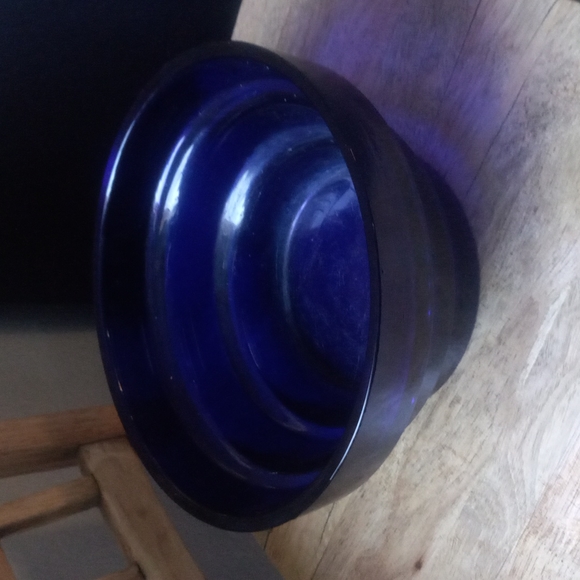 COPY - Cobalt blue vintage glass - Picture 2 of 3